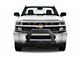 Armour Bull Bar; Matte Black (07-10 Silverado 3500 HD)