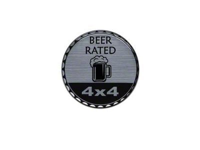 Beer Rated Badge (Universal; Some Adaptation May Be Required)