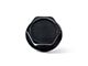 Billet LS Engine Oil Cap; Black Anodized (Universal; Some Adaptation May Be Required)