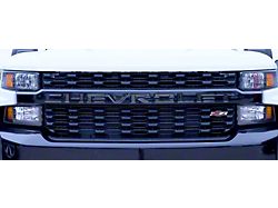 Putco Black Platinum Grille Insert Letters (20-24 Silverado 3500 HD)