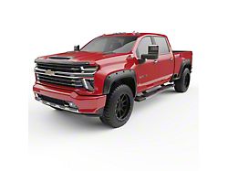 EGR Bolt-On Style Fender Flares; Matte Black (20-24 Silverado 3500 HD SRW)