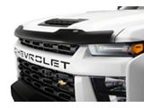 Bugflector Hood Shield; Dark Smoke (20-24 Silverado 3500 HD)