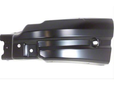 Replacement Bumper Extension; Front Driver Side Outer (07-13 Silverado 3500 HD)