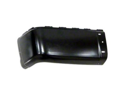 Replacement Bumper Extension; Rear Driver Side Outer (09-13 Silverado 3500 HD)