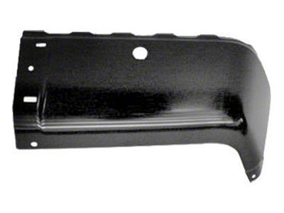 Replacement Bumper Extension; Rear Passenger Side Outer (07-13 Silverado 3500 HD)