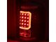 C-Bar LED Tail Lights; Black Housing; Smoked Lens (07-14 Silverado 3500 HD)