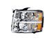 CAPA Replacement Headlight; Driver Side (07-14 Silverado 3500 HD)