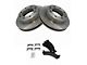 Ceramic 8-Lug Brake Rotor and Pad Kit; Front (07-10 Silverado 3500 HD)