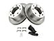 Ceramic 8-Lug Brake Rotor and Pad Kit; Rear (07-10 Silverado 3500 HD)