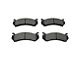 Ceramic Brake Pads; Front Pair (07-10 Silverado 3500 HD)