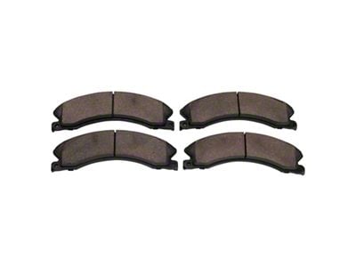 Ceramic Brake Pads; Rear Pair (12-19 Silverado 3500 HD)