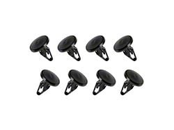 Cowl Fastener Clip Kit; 8-Pieces (20-25 Silverado 3500 HD)