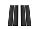 Door B-Pillar Accent Trim; Raw Carbon Fiber (20-24 Silverado 3500 HD)