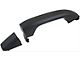 Exterior Door Handle; Rear Right and Left; Textured Black; Plastic; Without Passive Entry (15-19 Silverado 3500 HD)