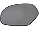 Door Mirror Glass; Left; Heated; Power (09-14 Silverado 3500 HD)