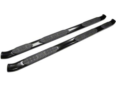 Westin Pro Traxx 5-Inch Wheel-to-Wheel Oval Side Step Bars; Black (07-19 Silverado 3500 HD Extended/Double Cab DRW w/ 8-Foot Long Box)