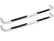 E-Series 3-Inch Nerf Side Step Bars; Stainless Steel (15-19 Silverado 3500 HD Double Cab)