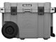 Elite Wheeled Cooler; 45-Quart; Dark Gray