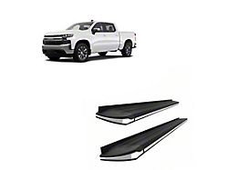 Exceed Running Boards; Black (20-25 Silverado 3500 HD Crew Cab)