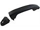 Exterior Door Handle; Front Left; Textured Black; Plastic; Without Passive Entry (15-19 Silverado 3500 HD)