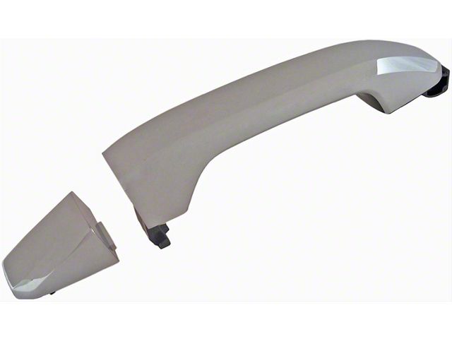 Exterior Door Handle; Rear Right and Left; Plastic; Without Passive Entry (15-19 Silverado 3500 HD)