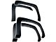 Factory Style Fender Flares; Textured Matte Black (07-14 Silverado 3500 HD SRW)