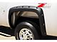 Elite Series Rivet Style Fender Flares; Rear; Smooth Black (07-14 Silverado 3500 HD SRW)