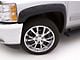 Elite Series Rivet Style Fender Flares; Front; Smooth Black (15-19 Silverado 3500 HD)