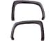 Elite Series Rivet Style Fender Flares; Front; Textured Black (15-19 Silverado 3500 HD)