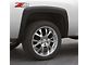 Elite Series Sport Style Fender Flares; Rear; Smooth Black (07-14 Silverado 3500 HD SRW)