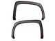 Elite Series Sport Style Fender Flares; Front; Textured Black (15-19 Silverado 3500 HD)