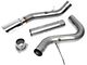 Filter-Back Single Exhaust System with Polished Tip; Side Exit (07-10 6.6L Duramax Silverado 3500 HD)
