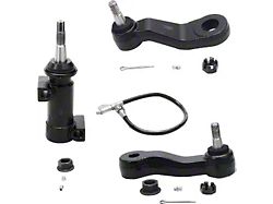 Front 3-Groove Pitman and Idler Arms (07-10 Silverado 3500 HD w/o Frame Bracket & Rack & Pinion Steering)