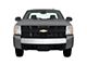 Front Bumper Center Section Cover without Bumper Air Intake Opening; Olympic White (07-10 Silverado 3500 HD w/ Steel Bumper)