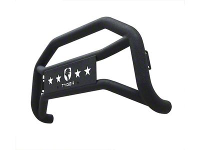 Front Bumper Guard; Textured Black (11-19 Silverado 3500 HD)