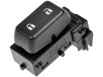 Front Door Lock Switch; Passenger Side (07-09 Silverado 3500 HD w/o Power Windows)