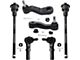Front Tie Rods with 3-Groove Pitman Arm and Idler Arm (07-10 Silverado 3500 HD w/o Frame Bracket & Rack & Pinion Steering)