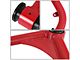 Front Upper Control Arms for 2 to 4-Inch Lift; Red (07-10 Silverado 3500 HD)