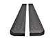 Westin Grate Steps Running Boards; Textured Black (07-14 Silverado 3500 HD Extended Cab)