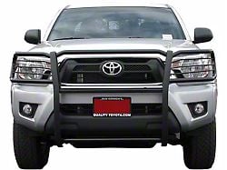 Grille Guard; Semi-Gloss Black (20-24 Silverado 3500 HD)