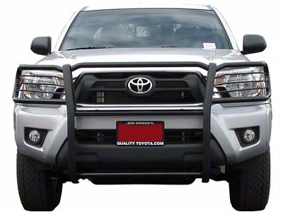 Grille Guard; Semi-Gloss Black (20-24 Silverado 3500 HD)