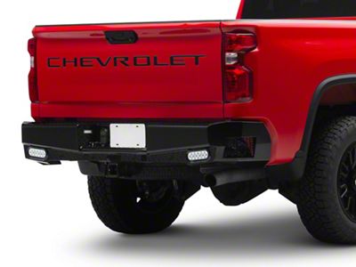 Westin HDX Bandit Rear Bumper; Textured Black (20-25 Silverado 3500 HD)