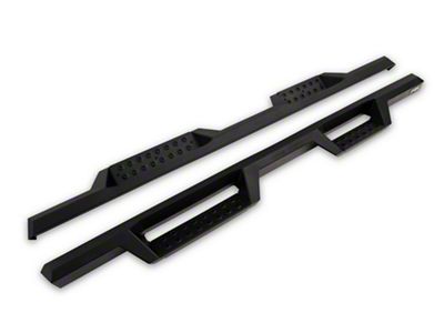 Westin HDX Drop Nerf Side Step Bars; Textured Black (20-24 Silverado 3500 HD Double Cab)