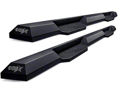 Westin HDX Xtreme Nerf Side Step Bars; Textured Black (20-24 Silverado 3500 HD Double Cab)