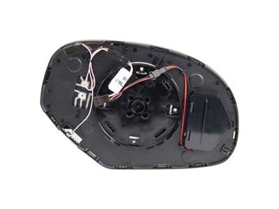 Heated Mirror Glass with Turn Signal Indicator; Driver Side (07-14 Silverado 3500 HD)