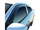 In-Channel Window Deflectors; Front and Rear; Matte Black (15-19 Silverado 3500 HD Double Cab)