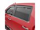 EGR In-Channel Window Visors; Front and Rear; Dark Smoke (20-24 Silverado 3500 HD Double Cab)