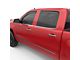 EGR In-Channel Window Visors; Front and Rear; Matte Black (15-19 Silverado 3500 HD Double Cab)