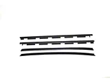 Inner and Outer Door Belt Weatherstrip; Driver and Passenger Side (01-02 Silverado 3500 HD)