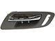 Interior Door Handle; Front Right; Titanium; Chrome; Plastic; With Full Console (08-14 Silverado 3500 HD)